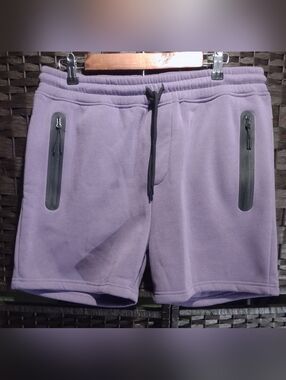BKC Lavender Jogger Sweat Shorts Men's L